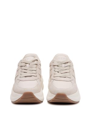 Hogan Chic Leather Sneakers For Spring/Summer 2026 - Natural