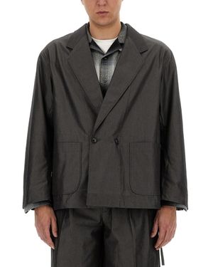 A.I.E. Oversize Jacket - Black