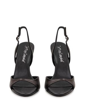 Jeffrey Campbell Chic Ankle Strap Sandals With Heeled Design - Black