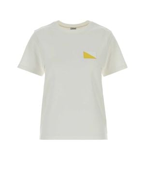 Loewe Cotton-Blend T-Shirt - White