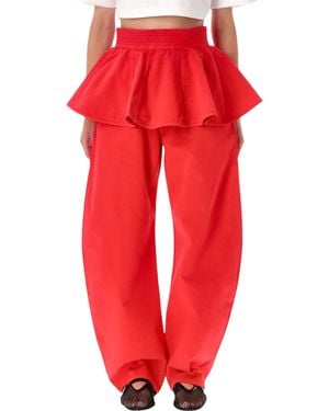 Alaïa Sculpted Belt For - Red