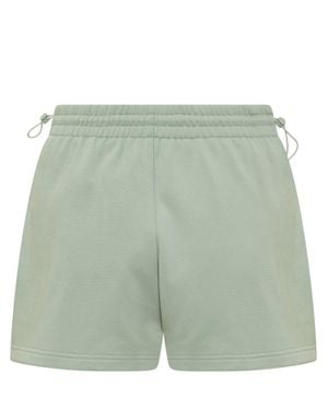 Moncler Logo-Embellished Casual Shorts - Green