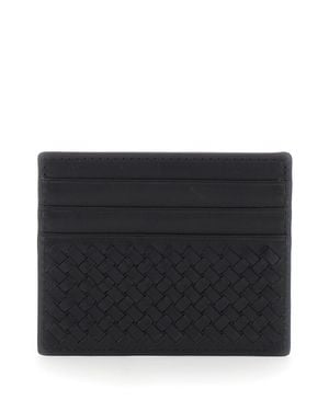 Dragon Diffusion Card Holder With Woven Design - Black