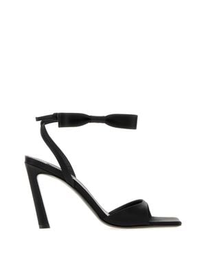 Givenchy Naked Bow Sandals 95Mm - Black