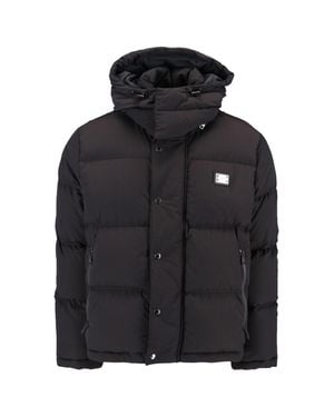 Dolce & Gabbana Polyamide-Blend Jacket With Polyester Lining - Black