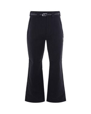 ROA Flared Belted Pants - Blue