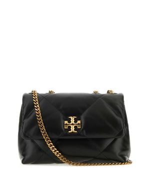 Tory Burch Diamond Quilted Mini Shoulder Bag - Black