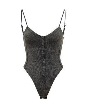 DIESEL Mini Bodysuit Top - Black