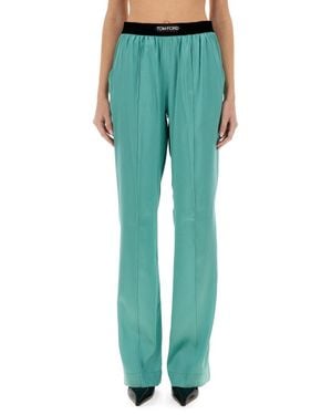 Tom Ford Relaxed Pajamas Pants - Green