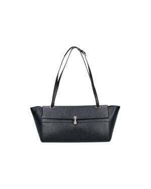 SAVETTE 100% Calfskin Shoulder Bag For - White