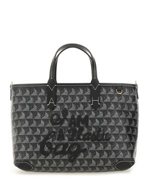Anya Hindmarch I Am A Plastic Bag Tote Bag Xs - Black