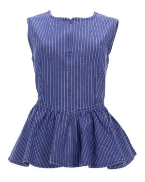 Baum und Pferdgarten Chic Mini Top With Comfortable Stretch - Blue