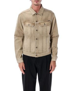 Tom Ford Washed Denim Trucker Jacket - Natural