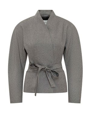 ANDAMANE Margaux-Roun Jacket - Gray