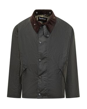 BARBOUR SELECT Transport Jacket With Contrast Collar - Black