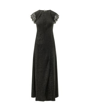 Pinko Alpinia Jacquard Suit Dress - Black