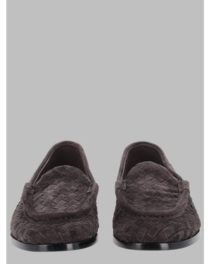 Bottega Veneta Classic Loafers - Gray
