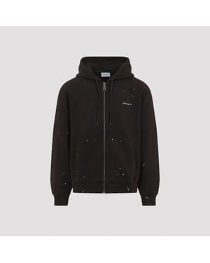 Carhartt Tobacco Hooded Painter Jacket - Black