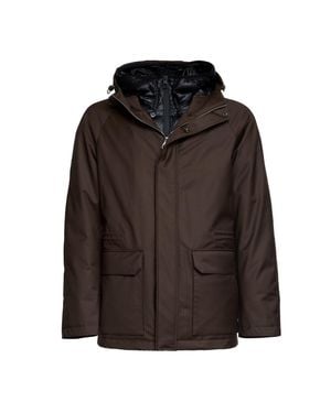Montecore Hooded Padded Jacket - Black