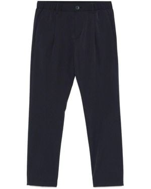 Herno Seersucker Pants - Blue