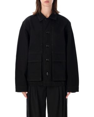 Lemaire Boxy Workwear Jacket - Black