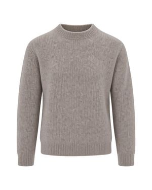 sunflower Ribbed Mock Neck Sweater - Gray