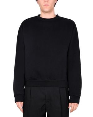 Acne Studios Cotton Sweatshirt - Black