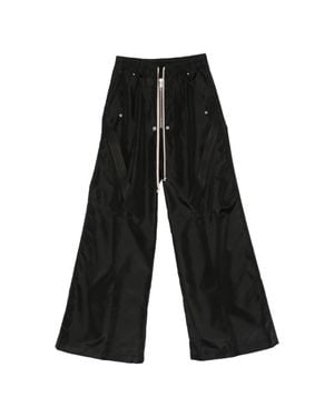 Rick Owens Strapped Wide Bela Pants - White