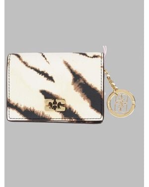 Ganni Mini Wallet With Eco-Friendly Materials - Metallic