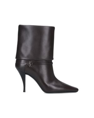Saint Laurent Ankle Boot Niki - Black