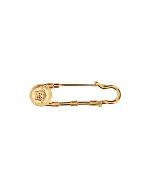 Versace Safety Pin Pin - White