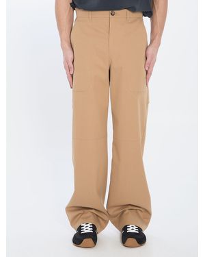 Loewe Cargo Pants - Natural