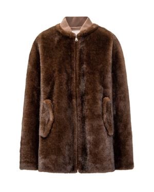 VALENTINI 1972 Eco-Friendly Jacket For Fw25 - Brown