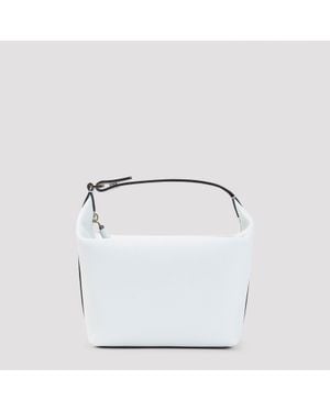 Valextra Mini Handbag Pouch - White