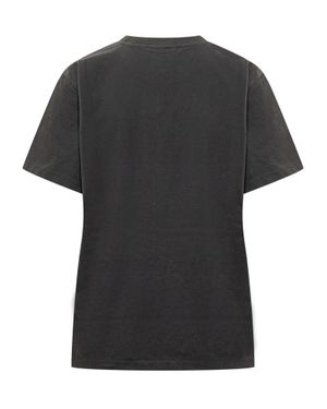 Ganni Graphic Print T-Shirt - Black