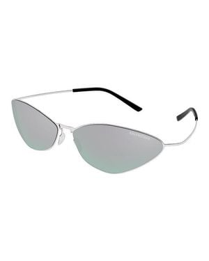 Balenciaga Mini Mirror Sunglasses - Metallic