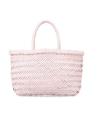 Dragon Diffusion Woven Mini Bag - Pink