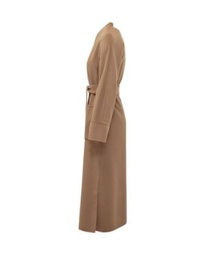Max Mara Mstnodo Overcoat - Natural
