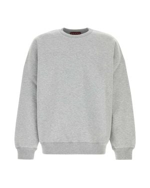 Gucci Cotton Blend Oversize Sweatshirt - Gray