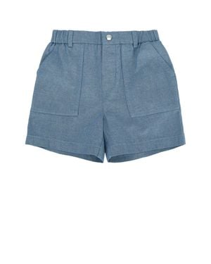 Moncler Jr Shorts - Blue