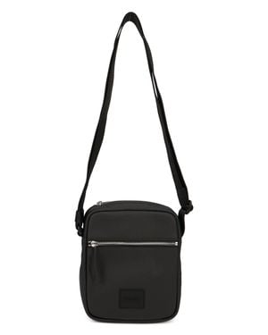 BOSS Mini Shoulder Handbag With Adjustable Strap - Black