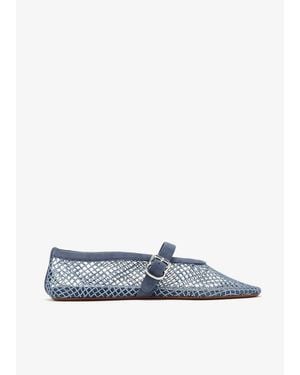 Alaïa Ballerina Flats - White