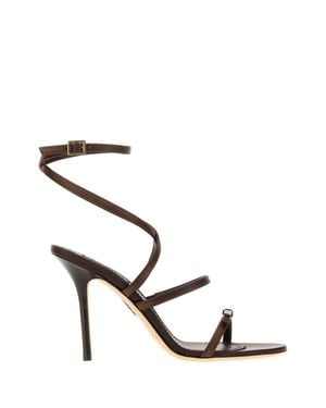 DSquared² Dsquared Chocolate Leather Sandals - Black