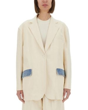 Moschino Urban Jacket - Natural