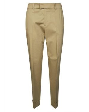 Berwich Technical Cigarette Pants - Natural