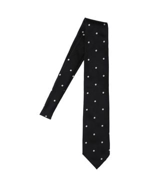 Tom Ford 100% Silk Tie For - Black