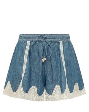 Zimmermann Summer Shorts - Blue