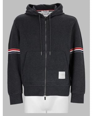Thom Browne Classic Loopback Sweatshirt - Black