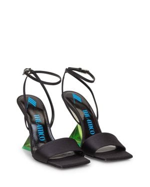 The Attico Stylish Cheople Mini Sandals - Blue