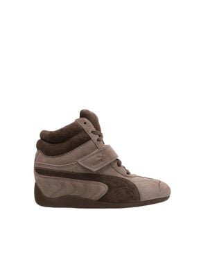 PUMA Stylish Sneakers - Brown